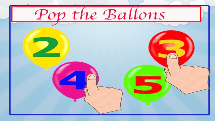 Ballon Pop ABC Learning