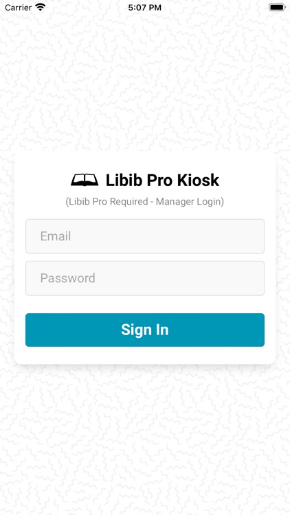 Libib Kiosk Pro