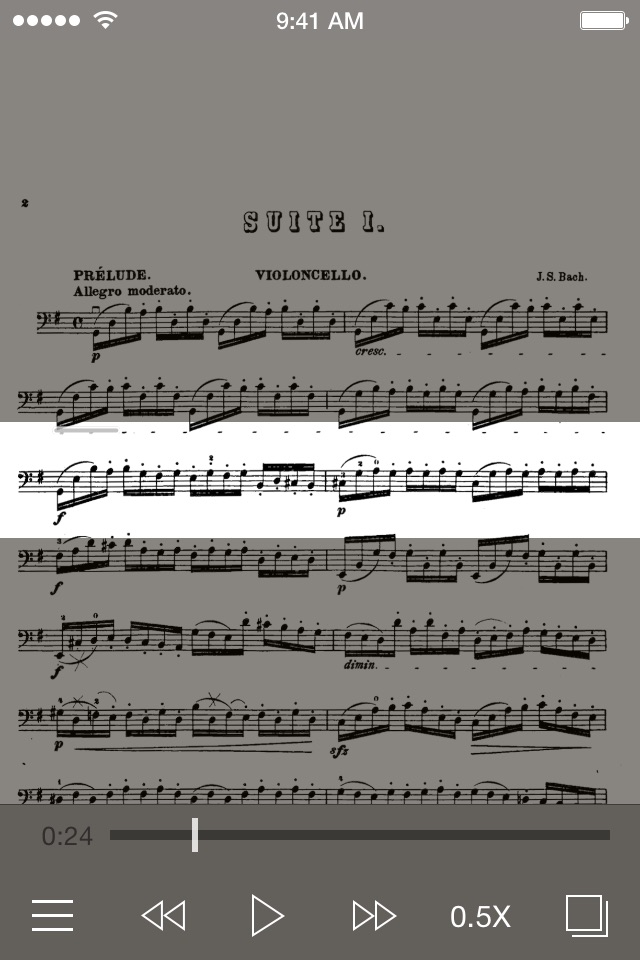 Bach Cello Suites - SyncScore screenshot 2