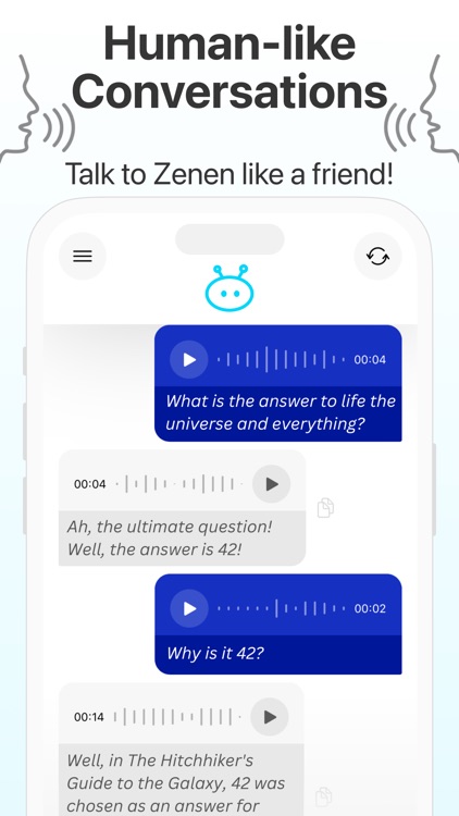 Zenen AI Friend Chat Assistant