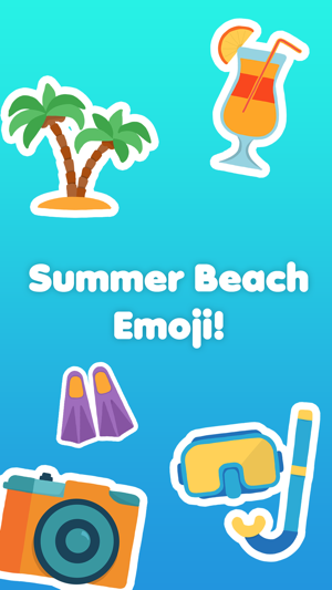 Summer Beach Holiday - Fun Vacation Stickers(圖1)-速報App