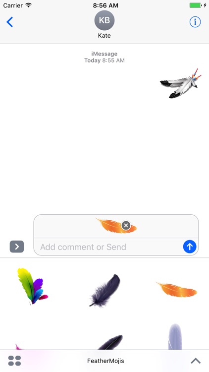 FeatherMojis - Feather Emojis And Stickers