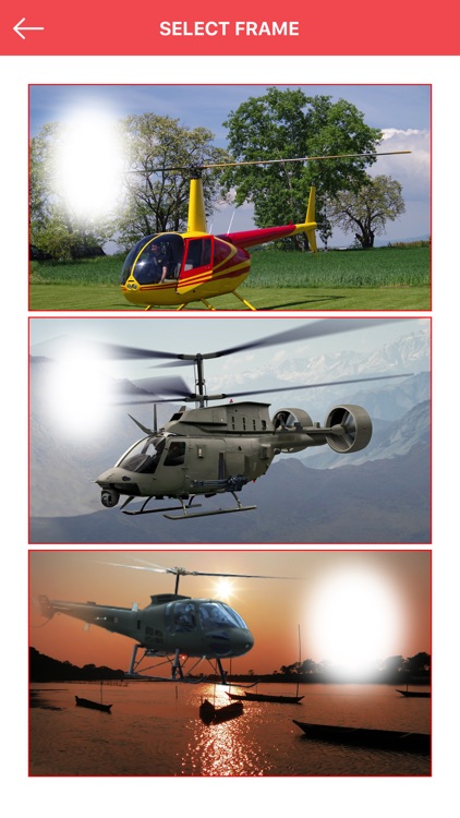 Helicopter Photo Frames HD