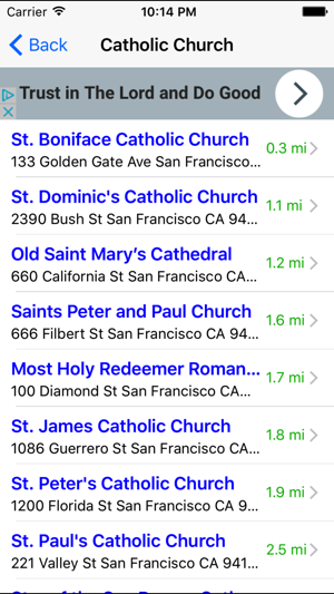 Church Finder: Find & Locate Nearby Churches(圖3)-速報App