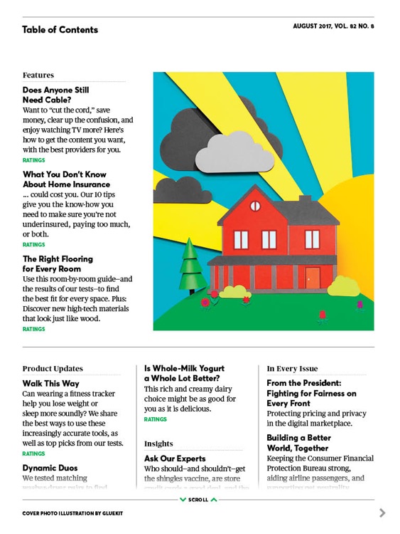 Consumer Reports Magazine iPad Edition