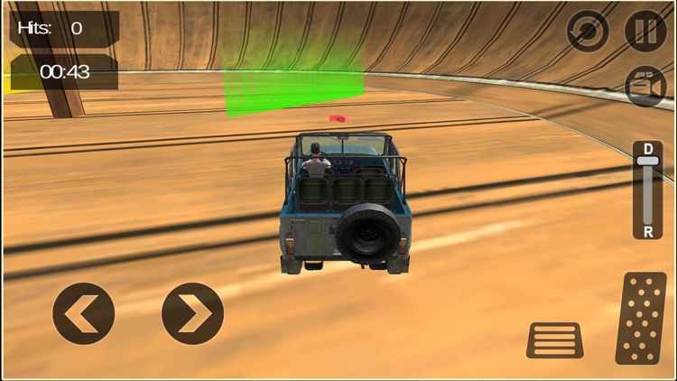 Well of Death Jeep Stunt Rider screenshot-4