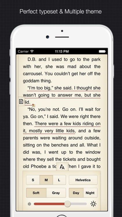 YiBook - elegant ebook reader for epub & txt