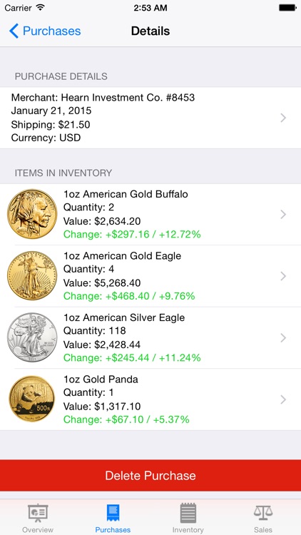 Gold Tracker screenshot-3