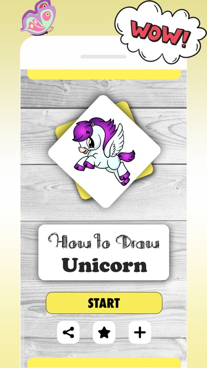 How to draw unicorn legend