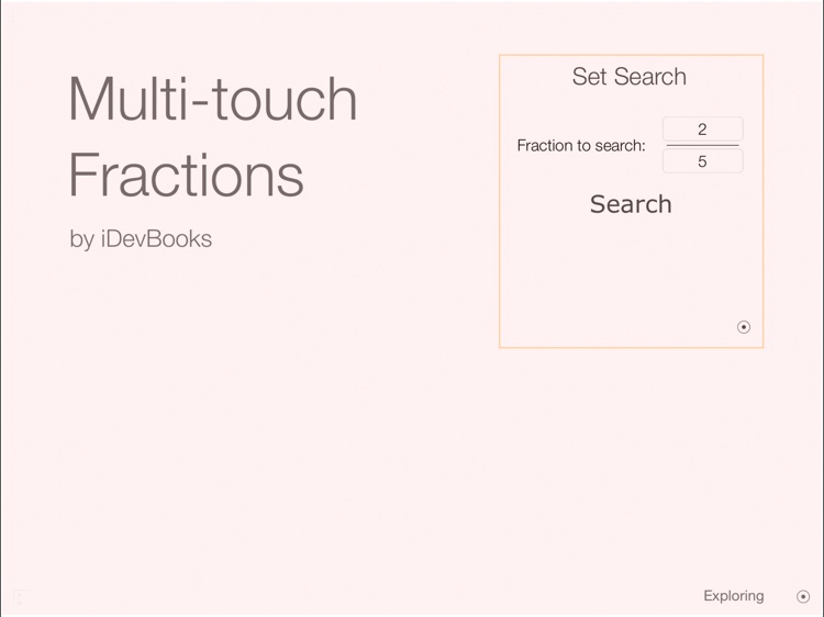 Multi-touch Fractions
