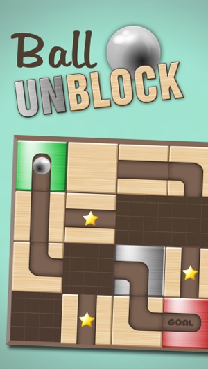 Ball Unblock - Slide the blocks and roll