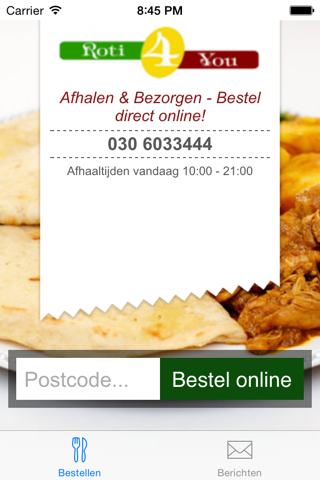 Roti 4 You.nl screenshot 2