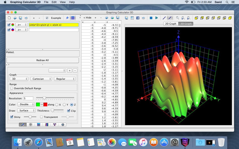 Graphing Calculator 3d Pro Macos Apps Appagg