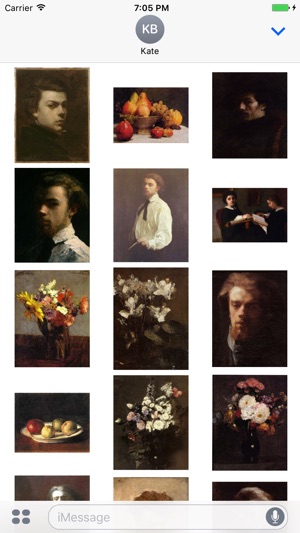 Henri Fantin Latour Artworks Stickers(圖1)-速報App