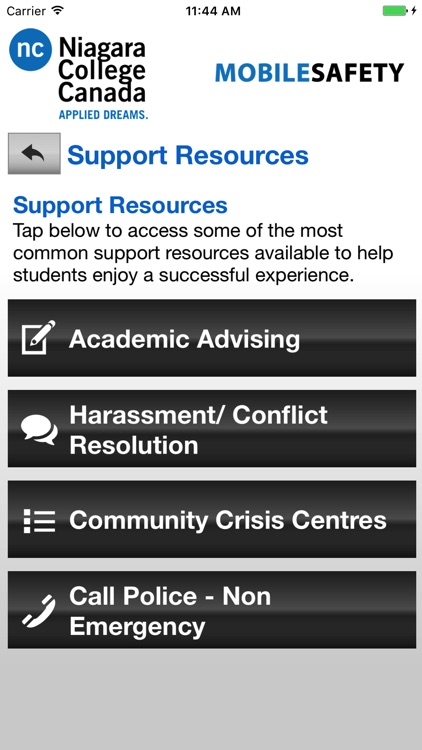 Mobile Safety - Niagara College screenshot-4