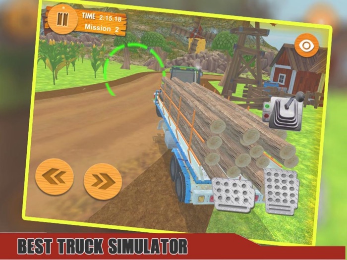 Truck Car Offroad - Transport Wood