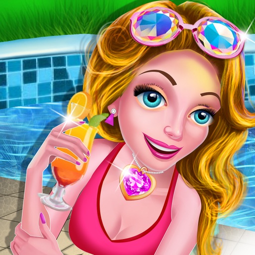 Crazy Pool Party - Prom Queen Bikini Girl Games icon