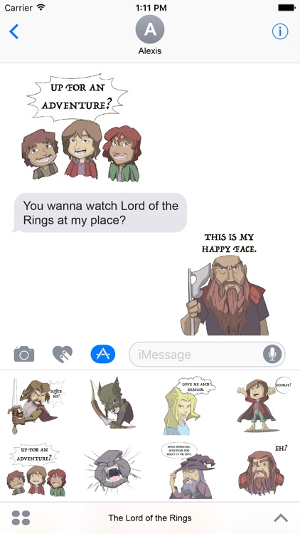 The Lord of the Rings - Illustrated Stickers