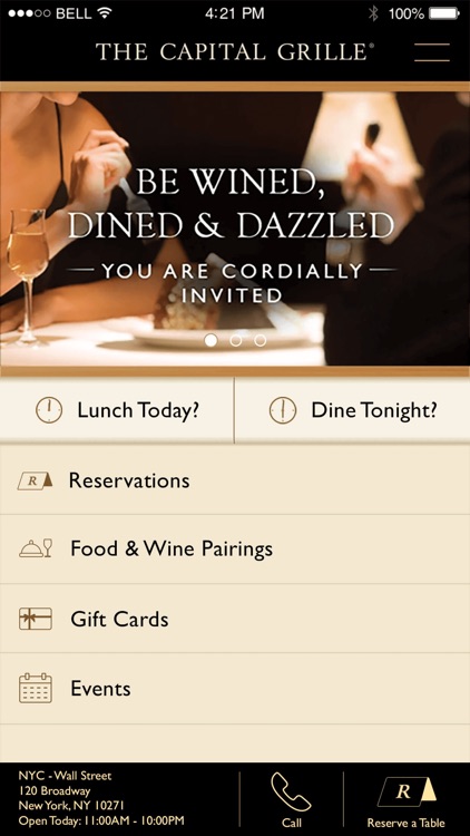 The Capital Grille Concierge