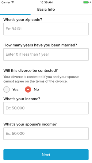 Divorce / Alimony Calculator