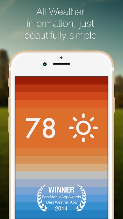 Clima ~ Weather, just beautifully simple screenshot-0