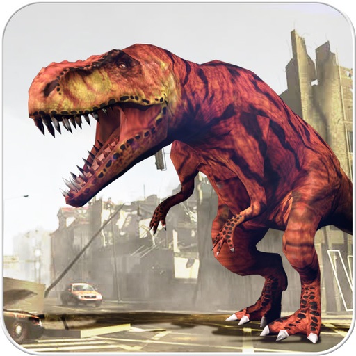 Dino Runner : Red T-Rex APK for Android Download