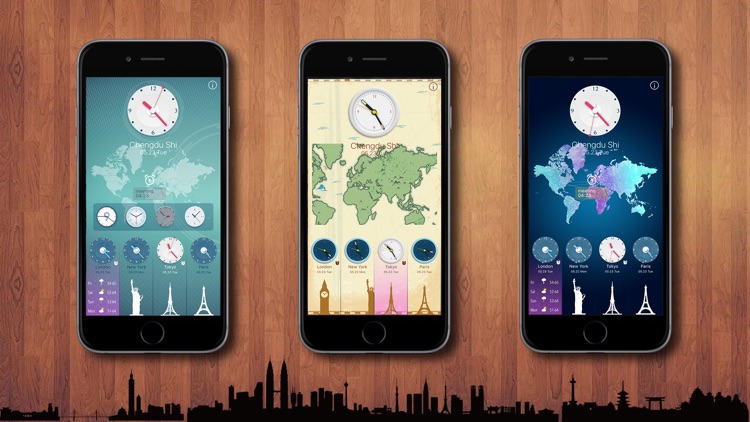 World Clock HD for Time Zones
