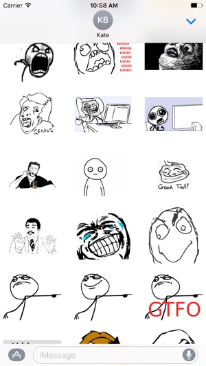 Meme Faces - Stickers for iMessage(圖4)-速報App