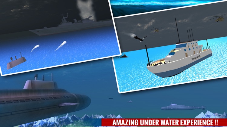 Navy Submarine Pacific Battle Simulator 3D screenshot-3