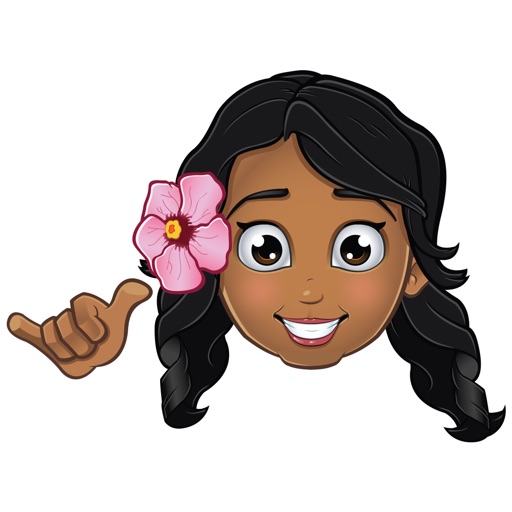 Pidginmoji - Wahine Stickers