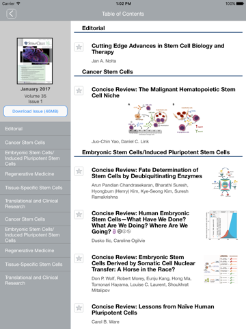 Stem Cells Journals screenshot 4