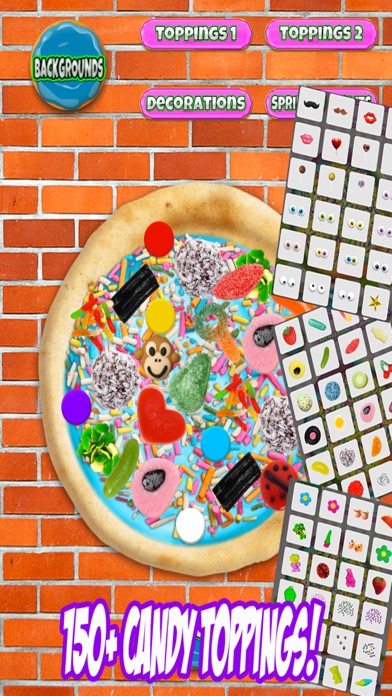 CANDY DESSERT PIZZA MAKER - COOKING CHEF FOOD GAME 1.1 IOS