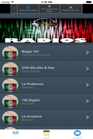 A+ Radios Mexico - náhled