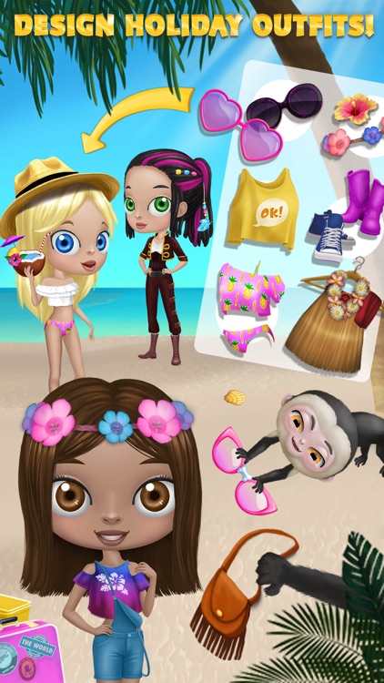 BFF World Trip Hawaii - No Ads screenshot-4