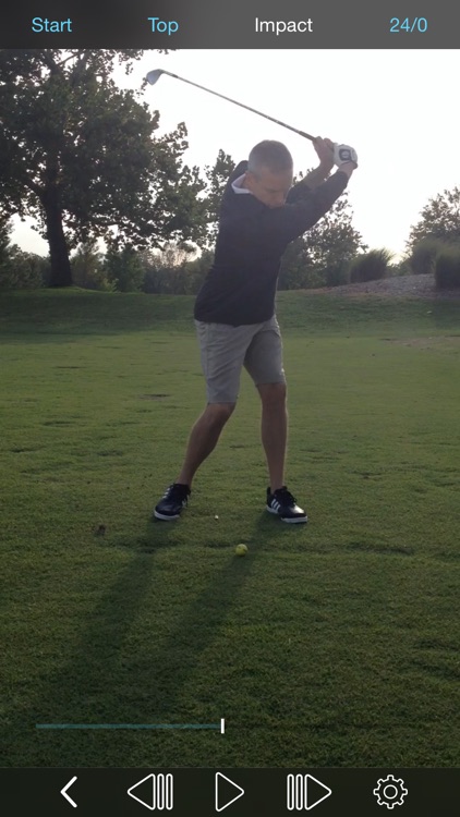 Tour Tempo Frame Counter - Record Golf Swing Video