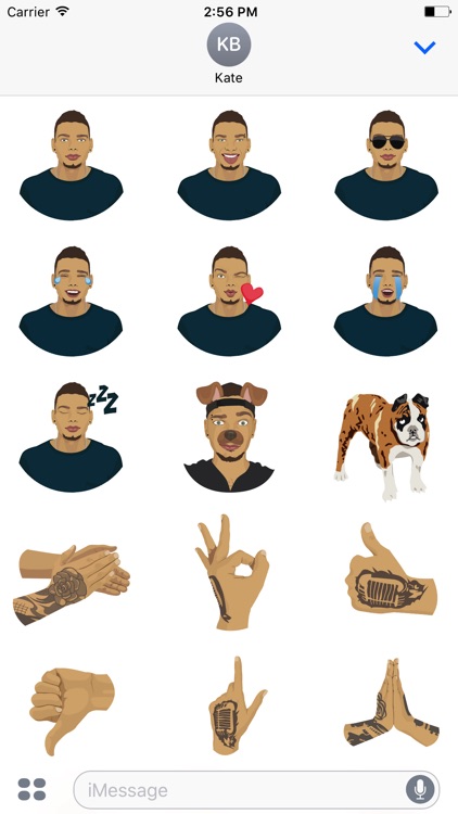 Kane Brown Sticker and Emoji Pack