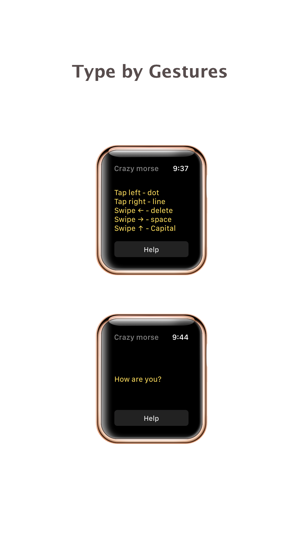 Crazy Morse Code - quick typing for appl