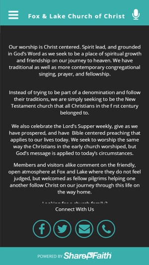 Fox & Lake Church of Christ(圖1)-速報App