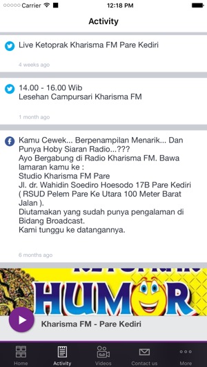 Kharisma FM - Pare Kediri(圖2)-速報App