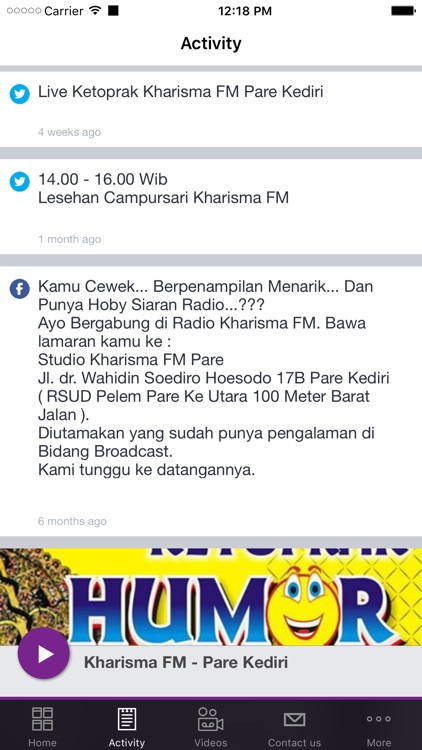 Kharisma FM - Pare Kediri