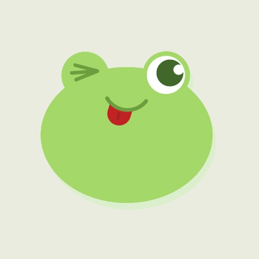 Frog Emotion Sticker icon