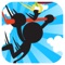 Stickman Jumping is a simple game, just touch the Jump and Turn button to play