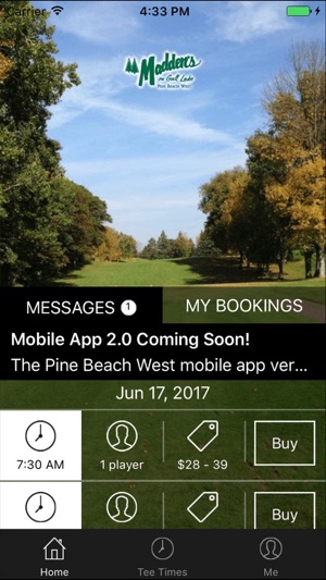 Pine Beach West Tee Times(圖1)-速報App