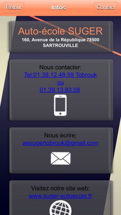 How to cancel & delete Auto-école Suger 78 from iphone & ipad 4