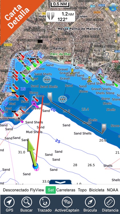 Illes Balears Carta Náutica HD