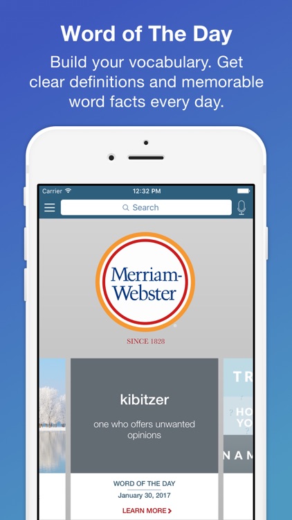 Merriam-Webster Dictionary & Thesaurus