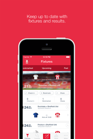Fan App for Sheffield United FC - náhled