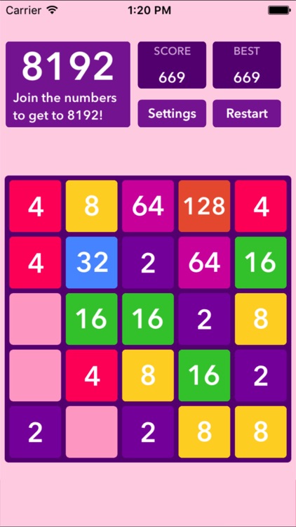 2048 - Math Puzzle Game