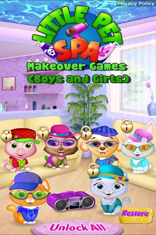 Little Pet Spa - Makeover Games (Boys and Girls) - náhled