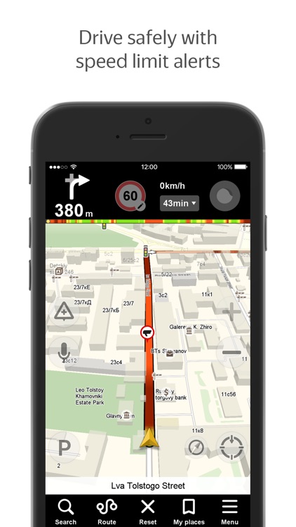 Yandex.Navi - GPS navigation and maps screenshot-3